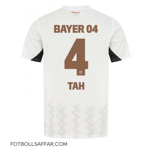 Bayer Leverkusen Jonathan Tah #4 Bortatröja 2024-25 Kortärmad
